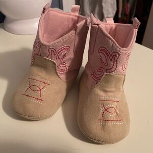 Stepping Stones baby cowgirl boots size 4